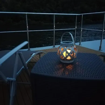 Hausboot Auf Der Mosel *